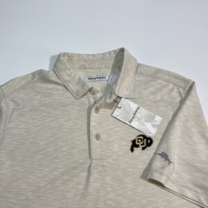 NWT Tommy Bahama Palmetto Paradise Sport Polo Men's Large University Of Colorado